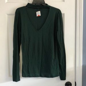 Long sleeve plus size top